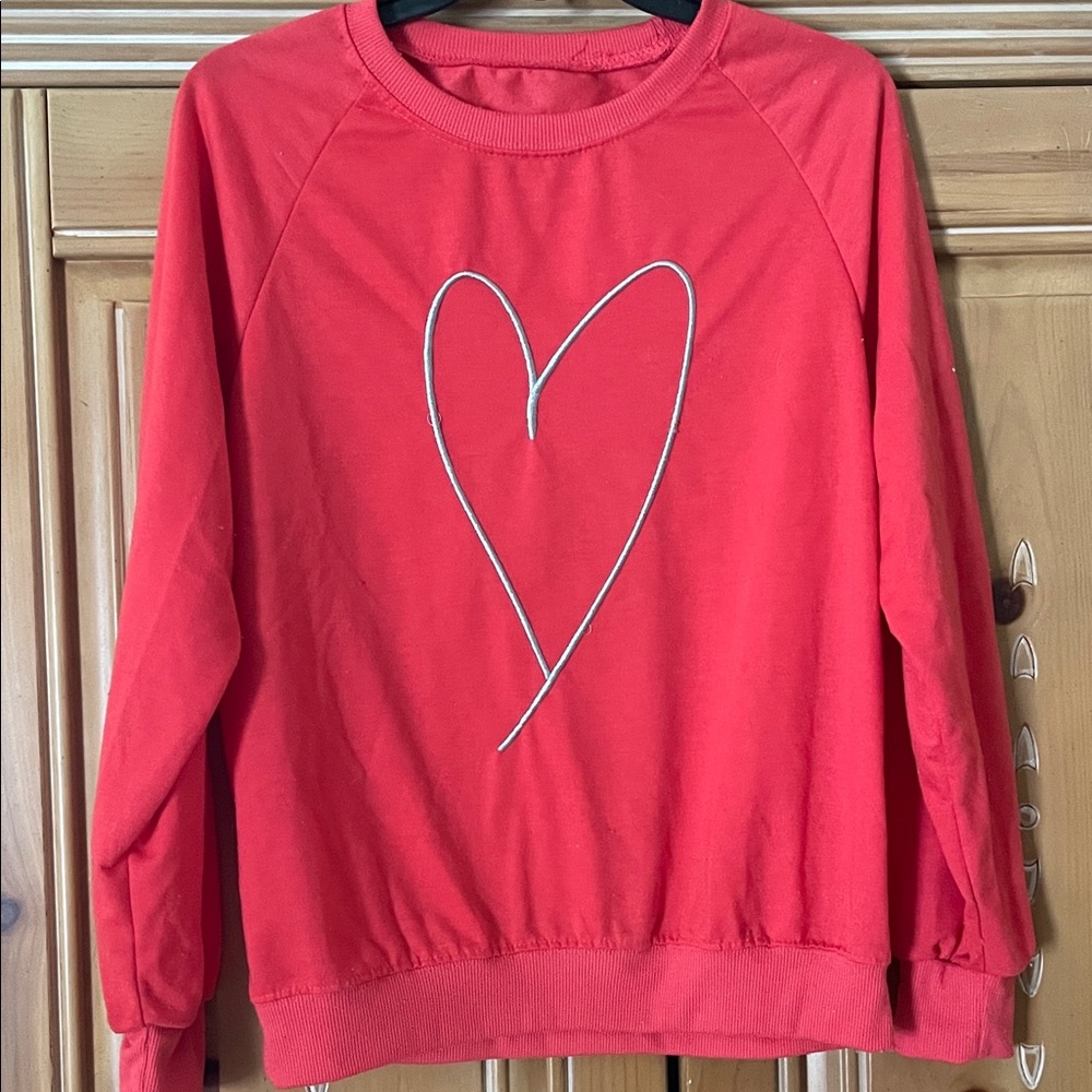 Red Heart Sweater